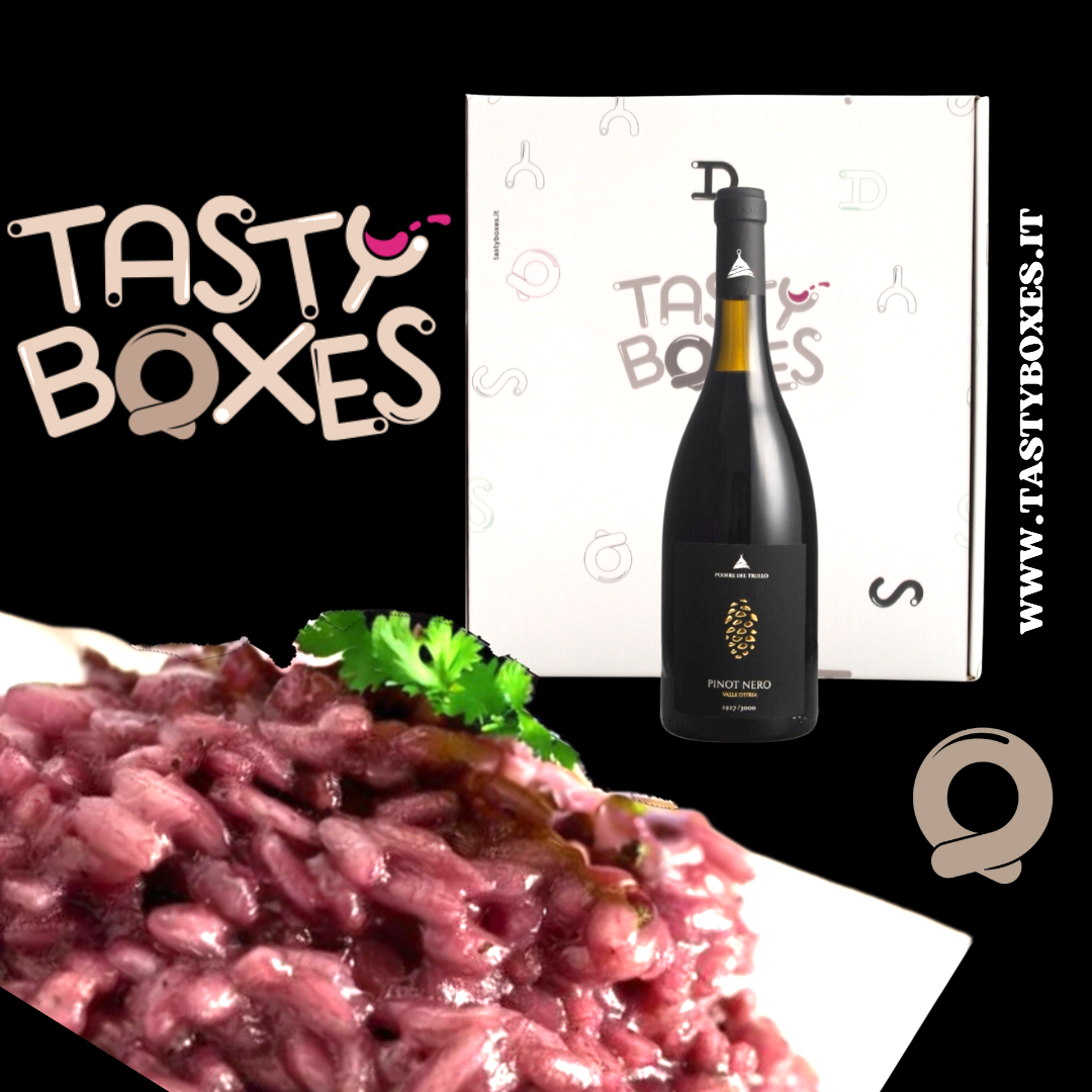 Immagine di risotto al vino Pinot Nero di Valle D'Itria - TastyBoxes