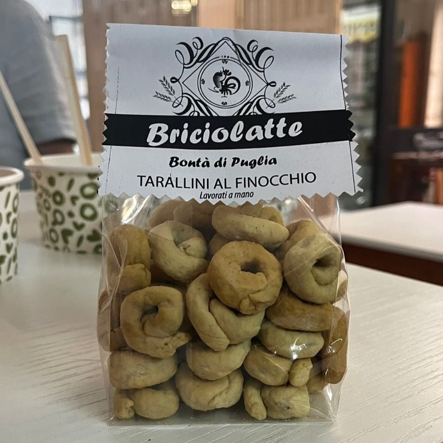 Taralli al finocchio lavorati a mano - TastyBoxes