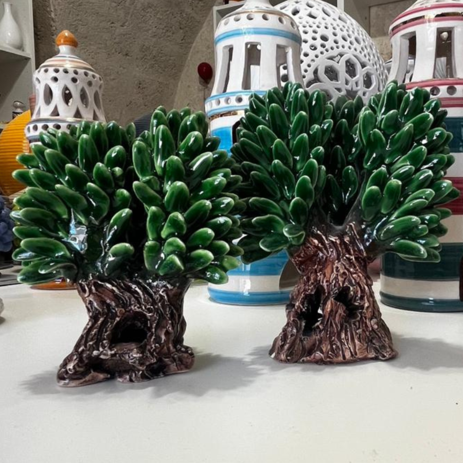 Alberi di Ulivo in Ceramica Artigianale di Grottaglie - TastyBoxes