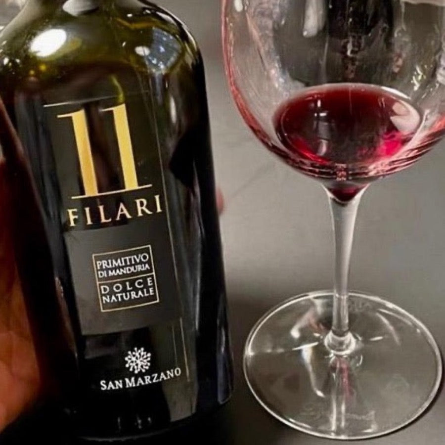 Calice Vino 11 Filari Primitivo Dolce Naturale