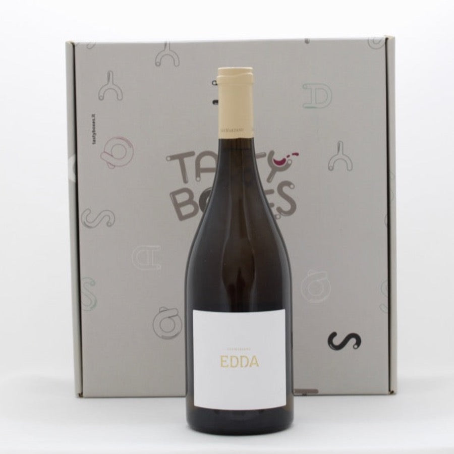 Vino "Edda" bianco fermo Chardonnay Cantine San Marzano - TastyBoxes